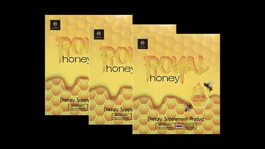 3 Cajas Royal Honey 36 Sobres